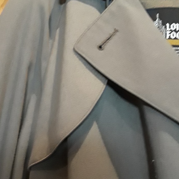 Women's London Fog 12 pet. Lined trench coat - Picture 5 of 8